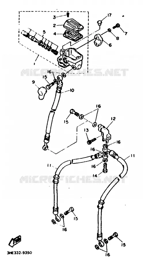 POMP VOOR Yamaha MOTO 600 1993 FZR  FZR600