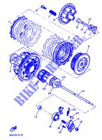 STARTMOTOR KOPPELINGS voor Yamaha FZR600M (37KW) 1989