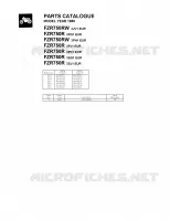 * CATALOG PREFACE * voor Yamaha FZR750R 1989