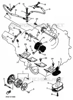 OLIEPOMP voor Yamaha FZR750R 1989