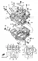 CARTERDELEN voor Yamaha FZR750R 1989