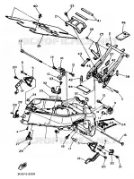FRAME voor Yamaha FZR750R 1989