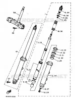 VOORVORK voor Yamaha FZR750R 1989