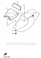 SELLE voor Yamaha FZR750R 1989