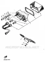 ACHTERLICHT voor Yamaha FZR750R 1989