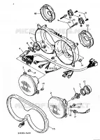 ALTERNATIEF KOPLAMP voor Yamaha FZR750R 1989