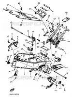 FRAME voor Yamaha FZR750R 1989