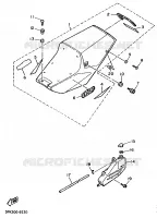 KUIPDEEL DEKSEL   OLIE RESERVOIR voor Yamaha FZR750RW 1989