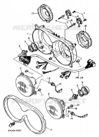 ALTERNATIEF KOPLAMP voor Yamaha FZR750RW 1989
