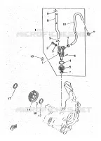 OLIEPOMP voor Yamaha CW50RSP 1998