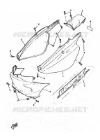 ZIJKUIPDEEL voor Yamaha CW50RSP 1998