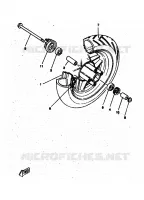 VOORWIEL voor Yamaha CW50RSP 1998