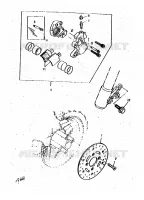 REMKLAUW VOOR voor Yamaha CW50RSP 1998