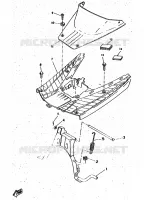 STANDAARD / VOETSTEUN voor Yamaha CW50RSP 1998