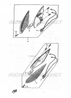 KNIPPERLICHT voor Yamaha CW50RSP 1998
