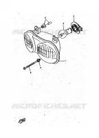 KOPLAMP voor Yamaha CW50RSP 1998