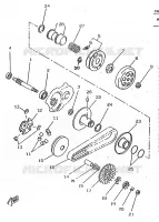 STARTMOTOR KOPPELINGS voor Yamaha BWS BUMP 1998
