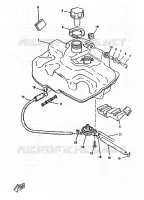 BENZINE TANK voor Yamaha BOOSTER TRACK 1998