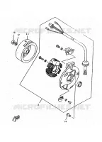 DYNAMO voor Yamaha BOOSTER TRACK 1998