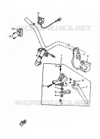 STUURSCHAKELAAR / HEVEL voor Yamaha BOOSTER TRACK 1998