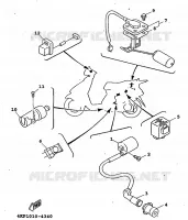 ELECTRISCH 2 voor Yamaha XC125T 1998