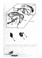 ACHTERLICHT voor Yamaha YH50 1998