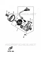 DYNAMO voor Yamaha YH50 1998
