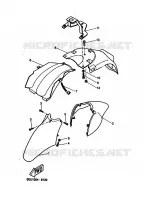 SPATBORD voor Yamaha YH50 1998