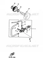 OLIEPOMP voor Yamaha YH50 1998