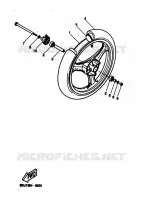 VOORWIEL voor Yamaha YH50 1998