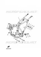 FRAME voor Yamaha YZ80 1997