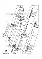 VOORVORK voor Yamaha YZ80 1997