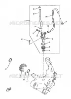 OLIEPOMP voor Yamaha CW50RS 1997