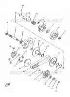 STARTMOTOR KOPPELINGS voor Yamaha CW50RS 1997