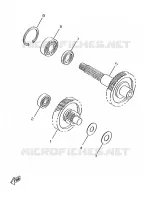 TRANSMISSIE voor Yamaha CW50RS 1997