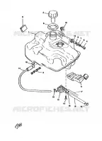 BENZINE TANK voor Yamaha CW50RS 1997
