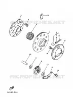 STARTMOTOR KOPPELINGS voor Yamaha V110 1997