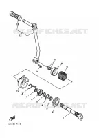 STARTMOTOR voor Yamaha V110 1997
