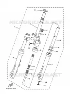 VOORVORK voor Yamaha V110 1997