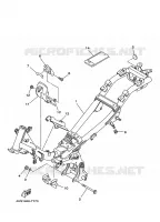 FRAME voor Yamaha V110E 1997