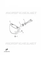 KOPLAMP voor Yamaha V110E 1997