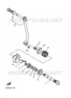 STARTMOTOR voor Yamaha V110E 1997