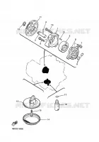 OLIEPOMP voor Yamaha XJ600N 1997
