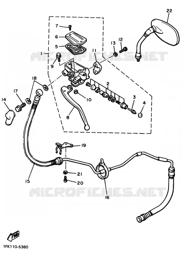 KOPPELINGS POMP Yamaha MOTO 1200 1996 VMAX  VMX12 VMX12H VMAX