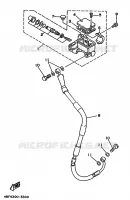 REMPOMP VOOR voor Yamaha WR200R 1996