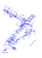 SCHAKEL STANG / PEDAAL voor Yamaha XV1100 1996
