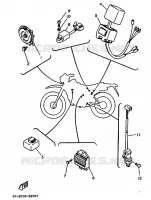 ELECTRISCH 2 voor Yamaha DT 175 1995