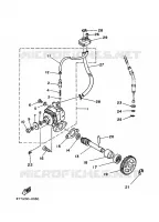OLIEPOMP voor Yamaha DT 175 1995