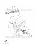 TELLERSET voor Yamaha DT 175 1995