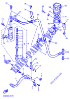 REMPOMP ACHTER voor Yamaha YZF750SP 1994